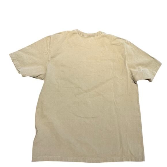 Carhartt Original Fit Mens Size Large Tan Short Sleeve T-Shirt - Picture 2 of 6